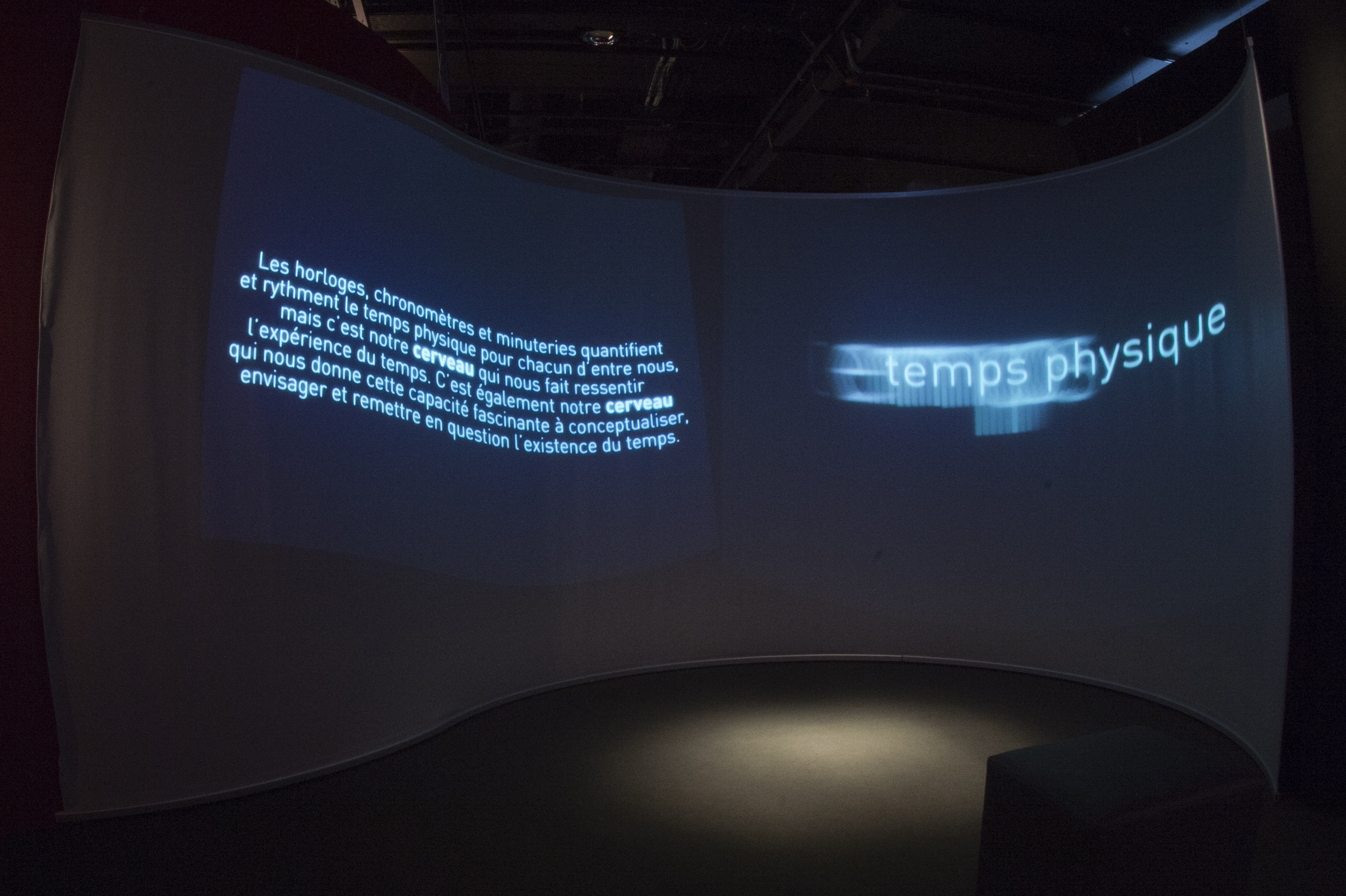 l’exposition «&nbsp;Courir après le temps&nbsp;»